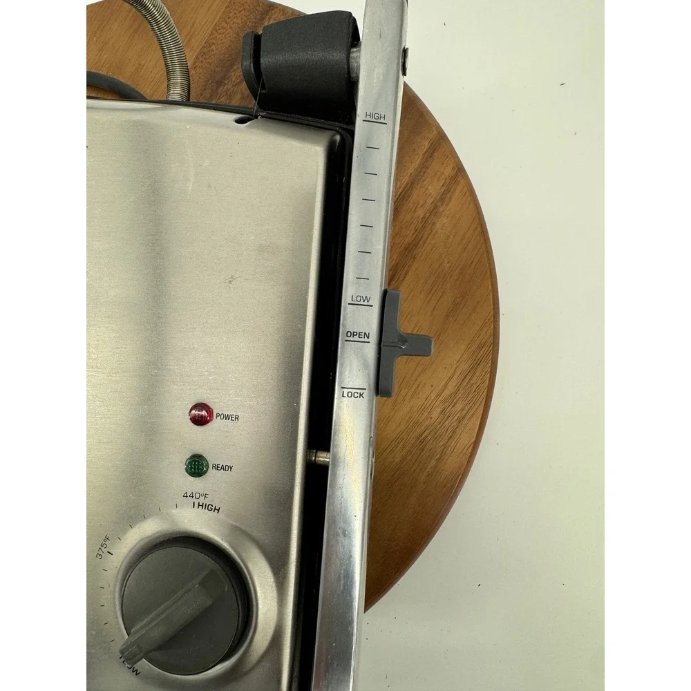 Breville Panini Press Grill‎ TG425XL Heavy Duty Stainless Steel Adjustable